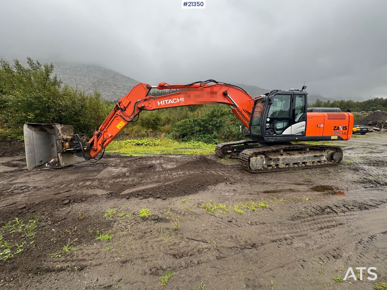 Hitachi ZX210LC - 굴착기 : 사진 3 Hitachi ZX210LC - 굴착기 : 사진 3