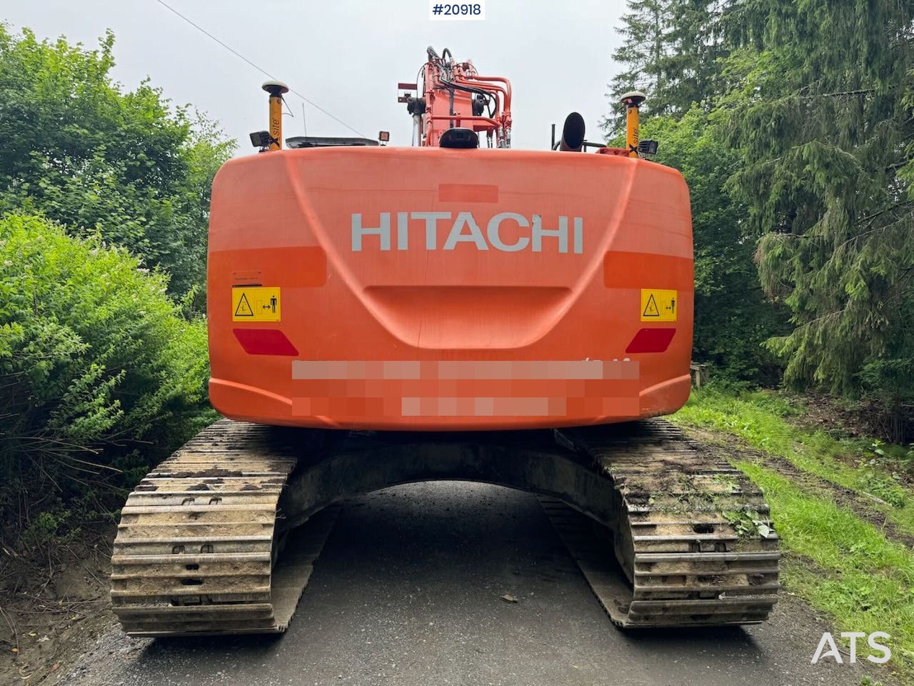 Hitachi ZX225 - 크롤러 굴삭기 : 사진 4 Hitachi ZX225 - 크롤러 굴삭기 : 사진 4