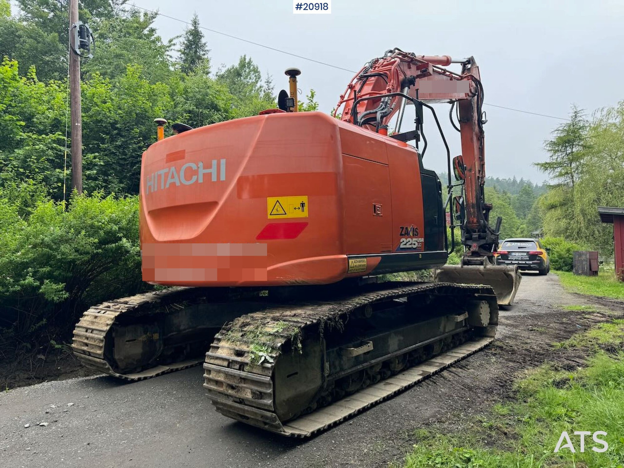 Hitachi ZX225 - 크롤러 굴삭기 : 사진 3 Hitachi ZX225 - 크롤러 굴삭기 : 사진 3