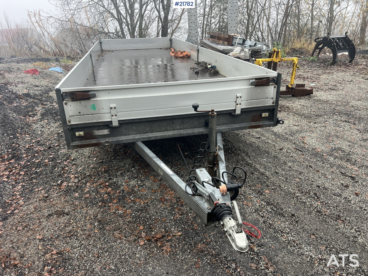 Hulco Medax-2 - 드롭사이드/ 플랫베드 트레일러 : 사진 3 Hulco Medax-2 - 드롭사이드/ 플랫베드 트레일러 : 사진 3