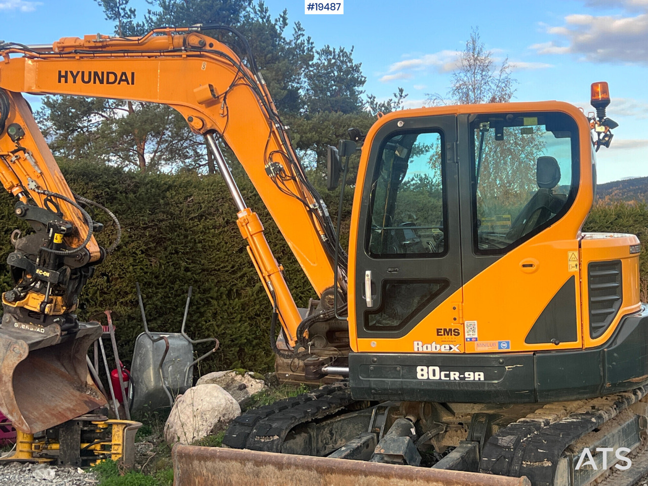Hyundai Robex 80 CR-9A - 굴착기 : 사진 2 Hyundai Robex 80 CR-9A - 굴착기 : 사진 2
