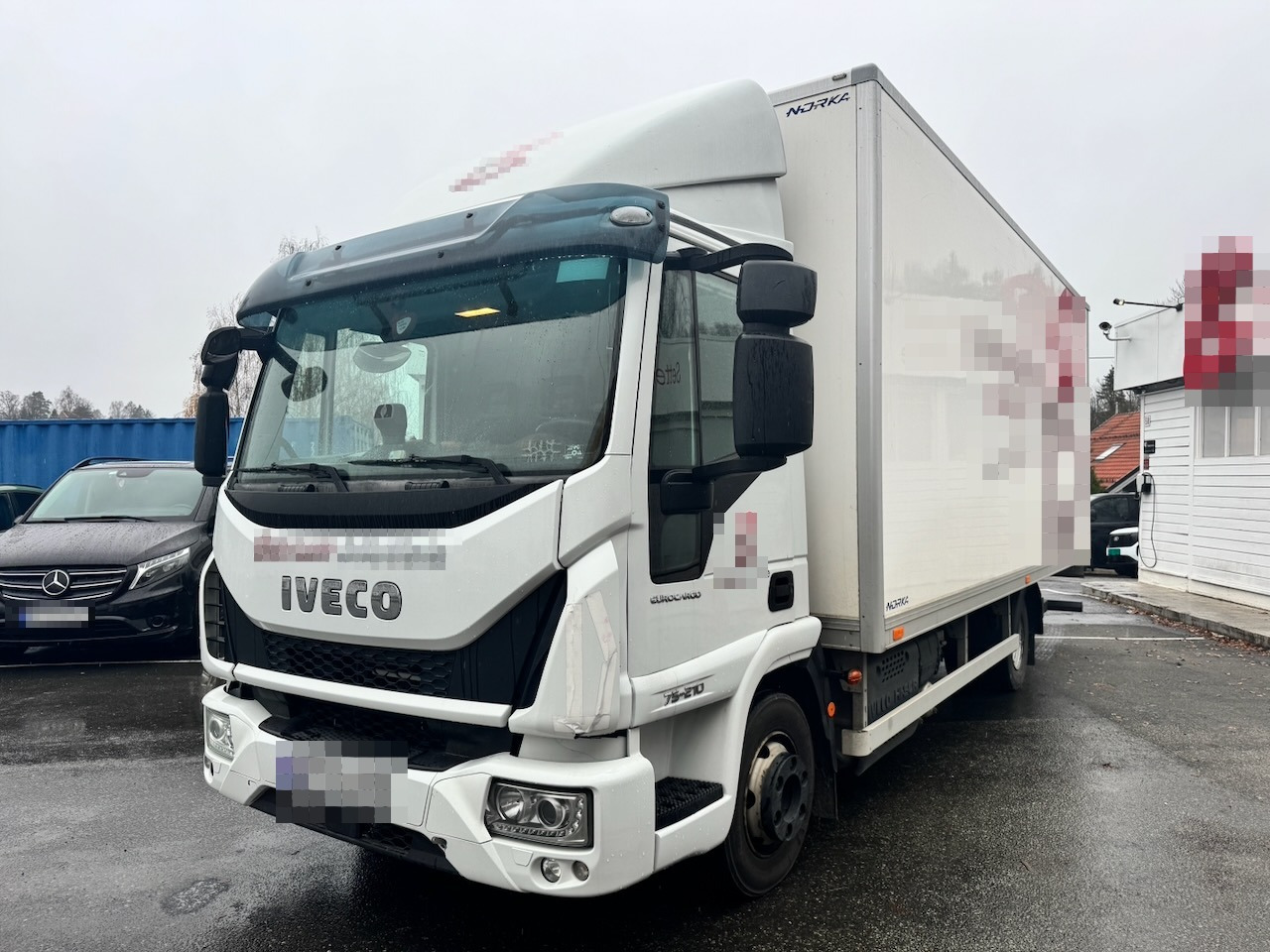 Iveco 75E-210 - 박스 트럭 : 사진 1 Iveco 75E-210 - 박스 트럭 : 사진 1