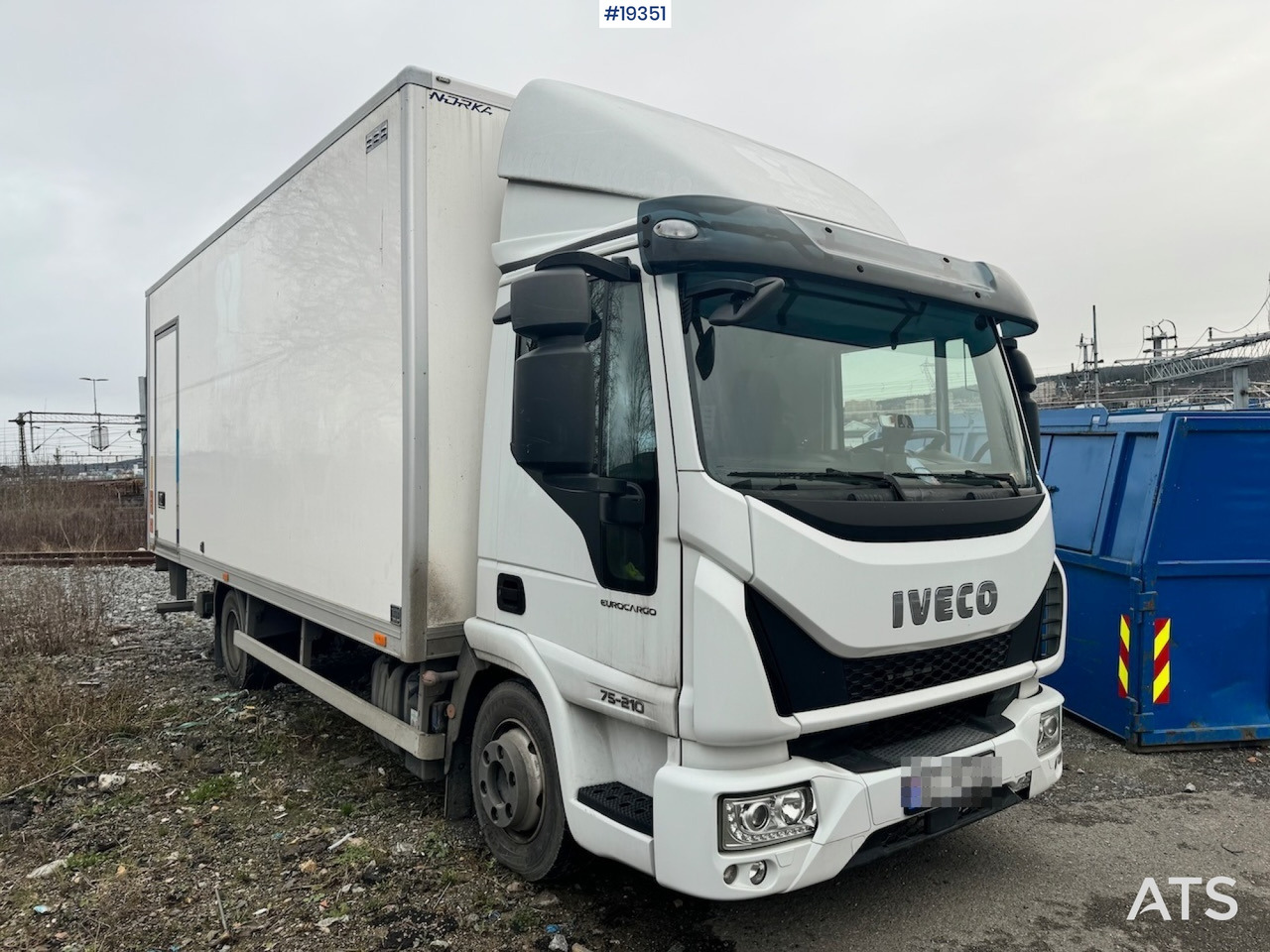 Iveco 75E - 박스 트럭 : 사진 1 Iveco 75E - 박스 트럭 : 사진 1