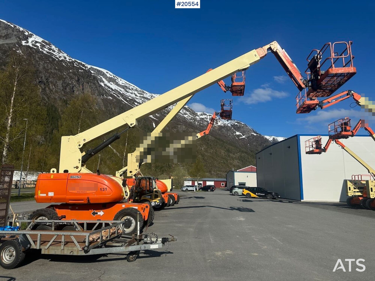 JLG 860SJ - 텔레스코픽 붐 : 사진 4 JLG 860SJ - 텔레스코픽 붐 : 사진 4