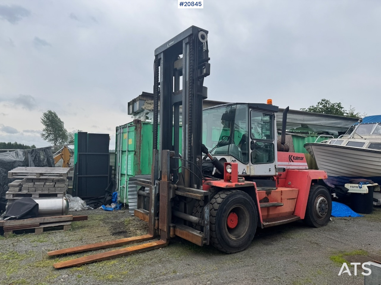 Kalmar DCD 120-6 - 디젤 지게차 : 사진 2 Kalmar DCD 120-6 - 디젤 지게차 : 사진 2