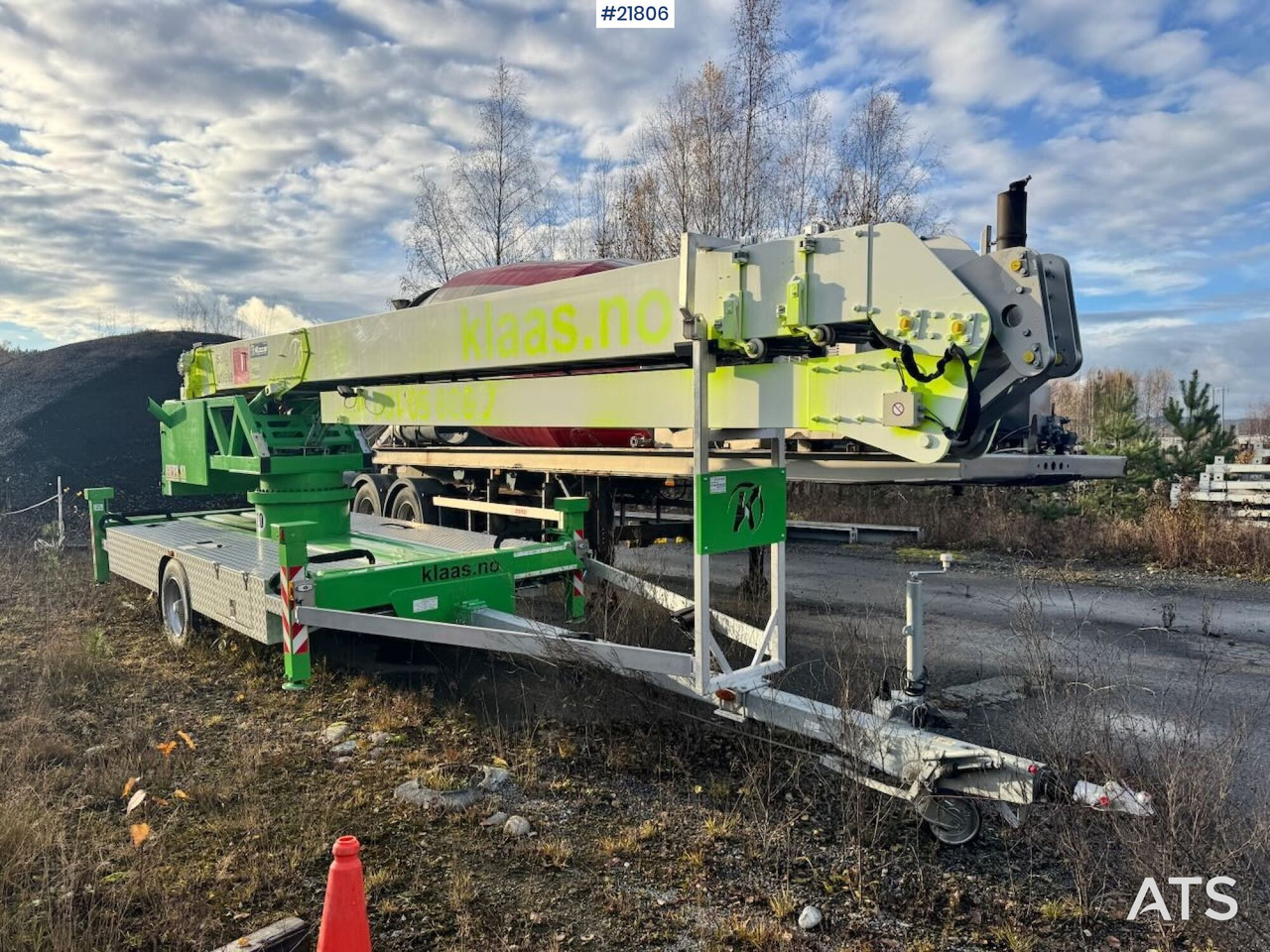 Klaas K21-30 Byggekran. 340 timer! - 자립형 크레인 : 사진 1 Klaas K21-30 Byggekran. 340 timer! - 자립형 크레인 : 사진 1