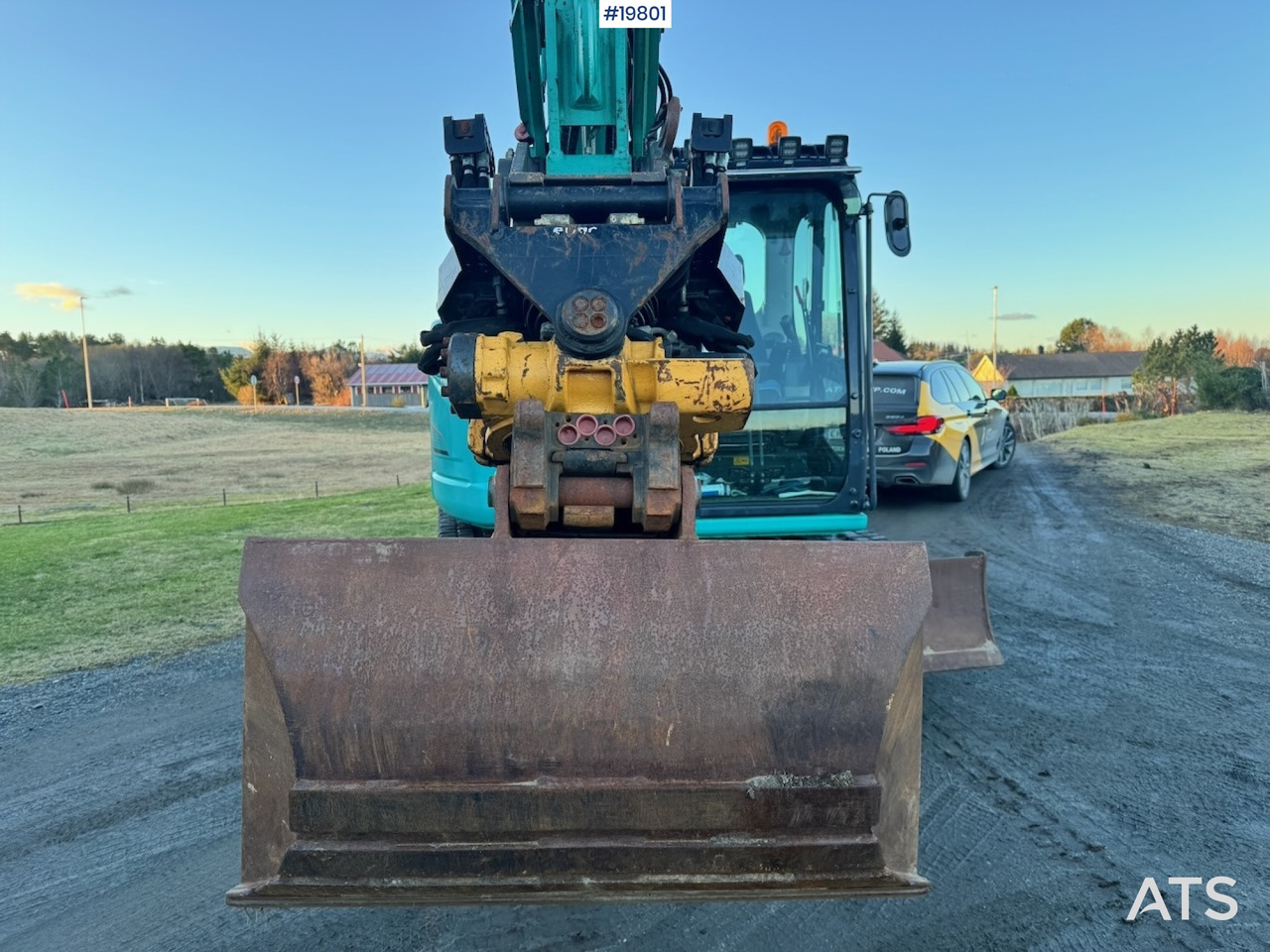 굴착기 Kobelco SK75SR-3E : 사진 23