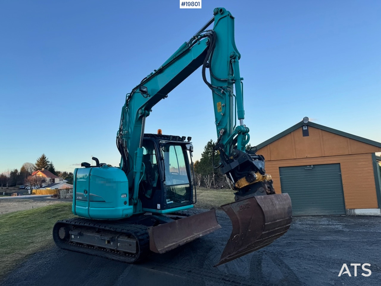 굴착기 Kobelco SK75SR-3E : 사진 8