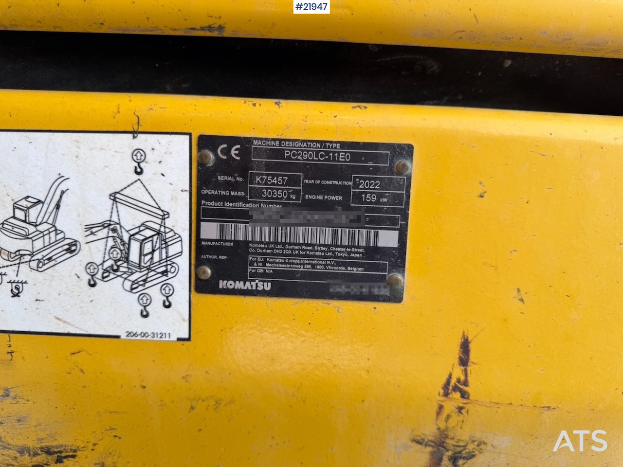 굴착기 Komatsu 2022 Komatsu PC290 LC-11E0 med GPS! : 사진 50