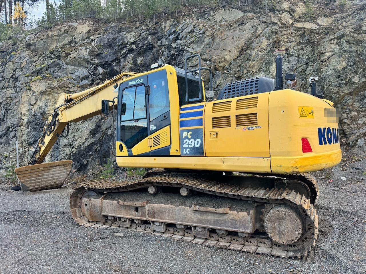 Komatsu Komatsu PC290LC-10 m/ Rototilt, 2 skuffer og GPS. Nytt understell! - 크롤러 굴삭기 : 사진 3 Komatsu Komatsu PC290LC-10 m/ Rototilt, 2 skuffer og GPS. Nytt understell! - 크롤러 굴삭기 : 사진 3