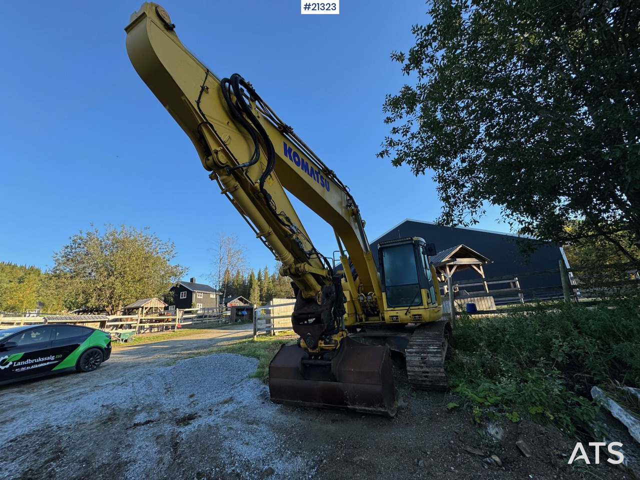 Komatsu PC228 m/ pusseskuffe og rotortilt! - 크롤러 굴삭기 : 사진 3 Komatsu PC228 m/ pusseskuffe og rotortilt! - 크롤러 굴삭기 : 사진 3