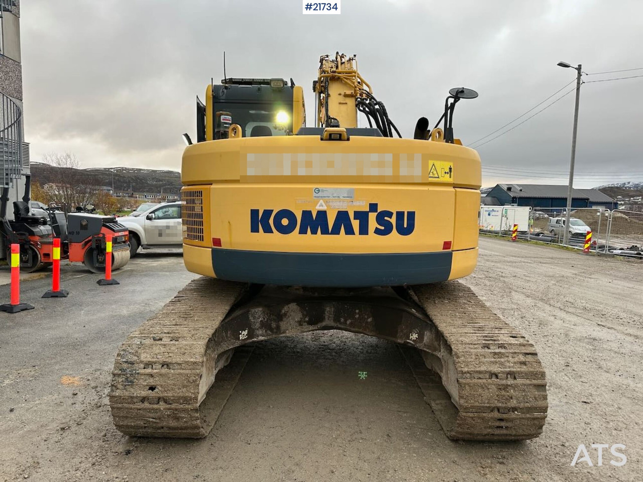 Komatsu PC228USLC-8 gravemaskin m/ 3 skuffer og rototilt. SE VIDEO - 크롤러 굴삭기 : 사진 5 Komatsu PC228USLC-8 gravemaskin m/ 3 skuffer og rototilt. SE VIDEO - 크롤러 굴삭기 : 사진 5