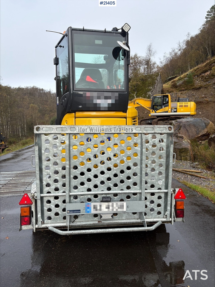 Komatsu PC24 MR-5 gravemaskin m/ pusseskuffe, rototilt, smalskuffe, graveskuffe og klype - 미니 굴삭기 : 사진 2 Komatsu PC24 MR-5 gravemaskin m/ pusseskuffe, rototilt, smalskuffe, graveskuffe og klype - 미니 굴삭기 : 사진 2