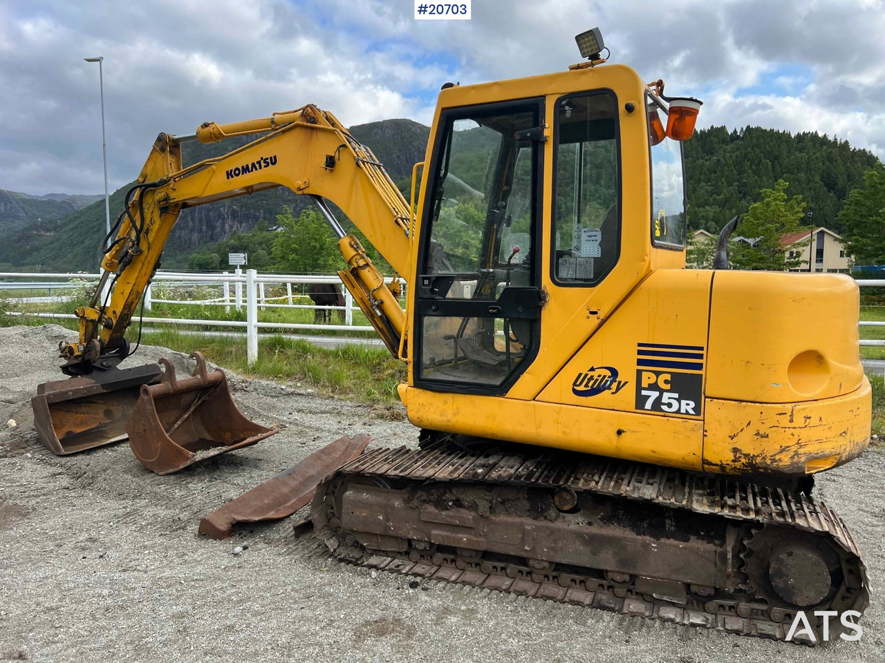 Komatsu PC75 - 굴착기 : 사진 5 Komatsu PC75 - 굴착기 : 사진 5