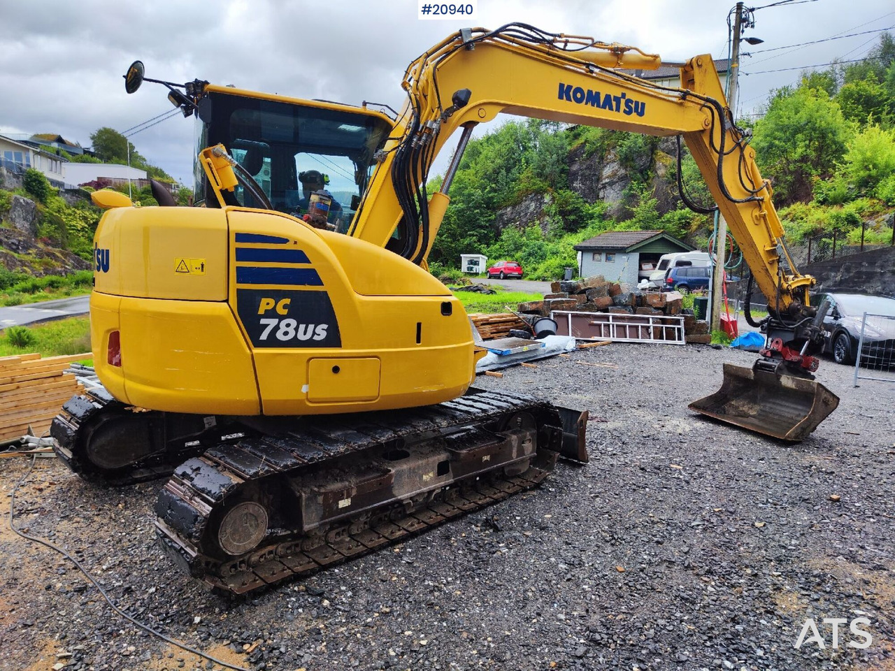 Komatsu PC78US-10 - 크롤러 굴삭기 : 사진 3 Komatsu PC78US-10 - 크롤러 굴삭기 : 사진 3