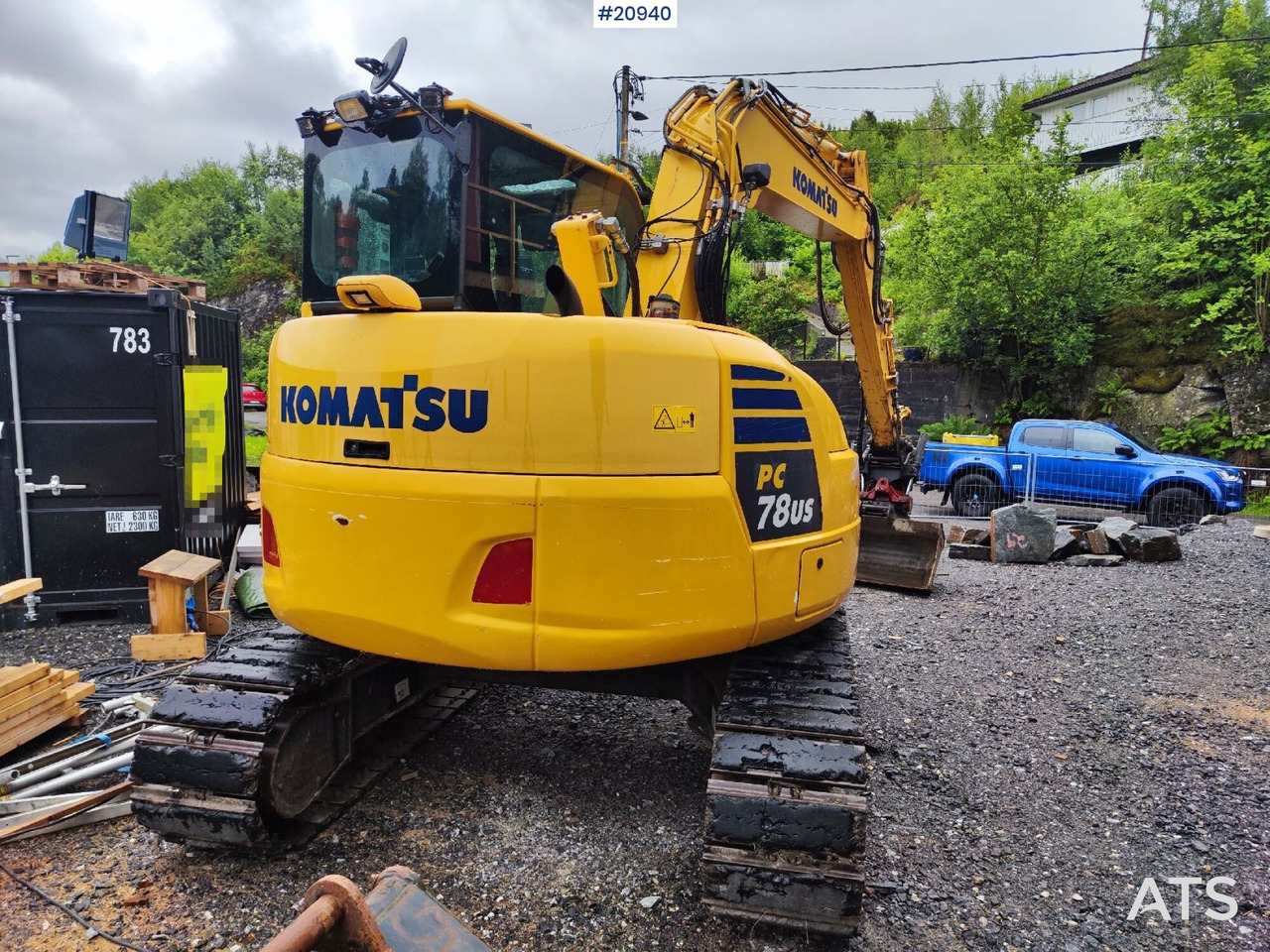 Komatsu PC78US-10 - 크롤러 굴삭기 : 사진 5 Komatsu PC78US-10 - 크롤러 굴삭기 : 사진 5