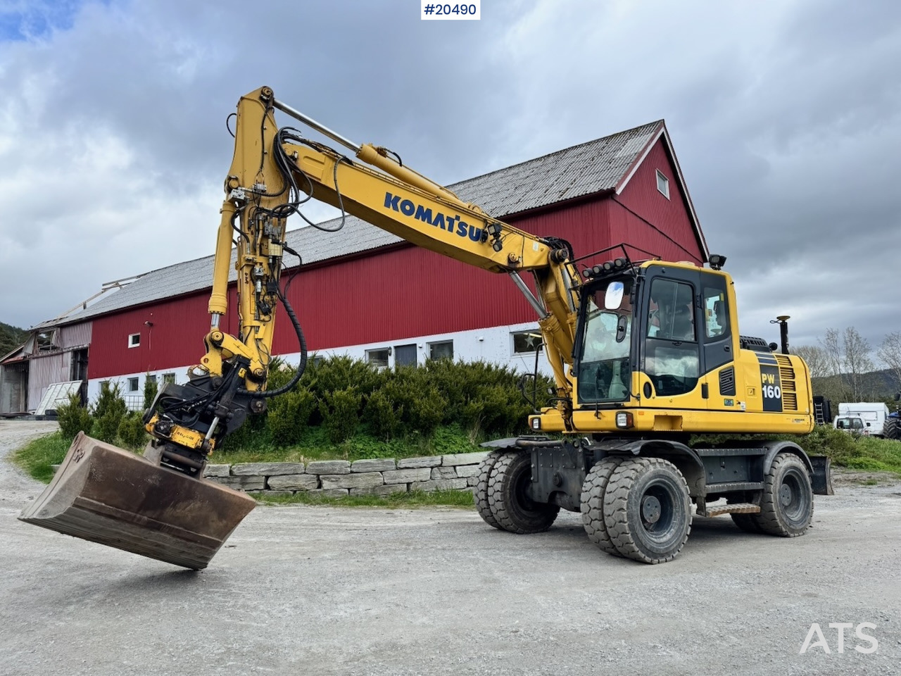 Komatsu PW160-8 - 휠 로더 : 사진 2 Komatsu PW160-8 - 휠 로더 : 사진 2