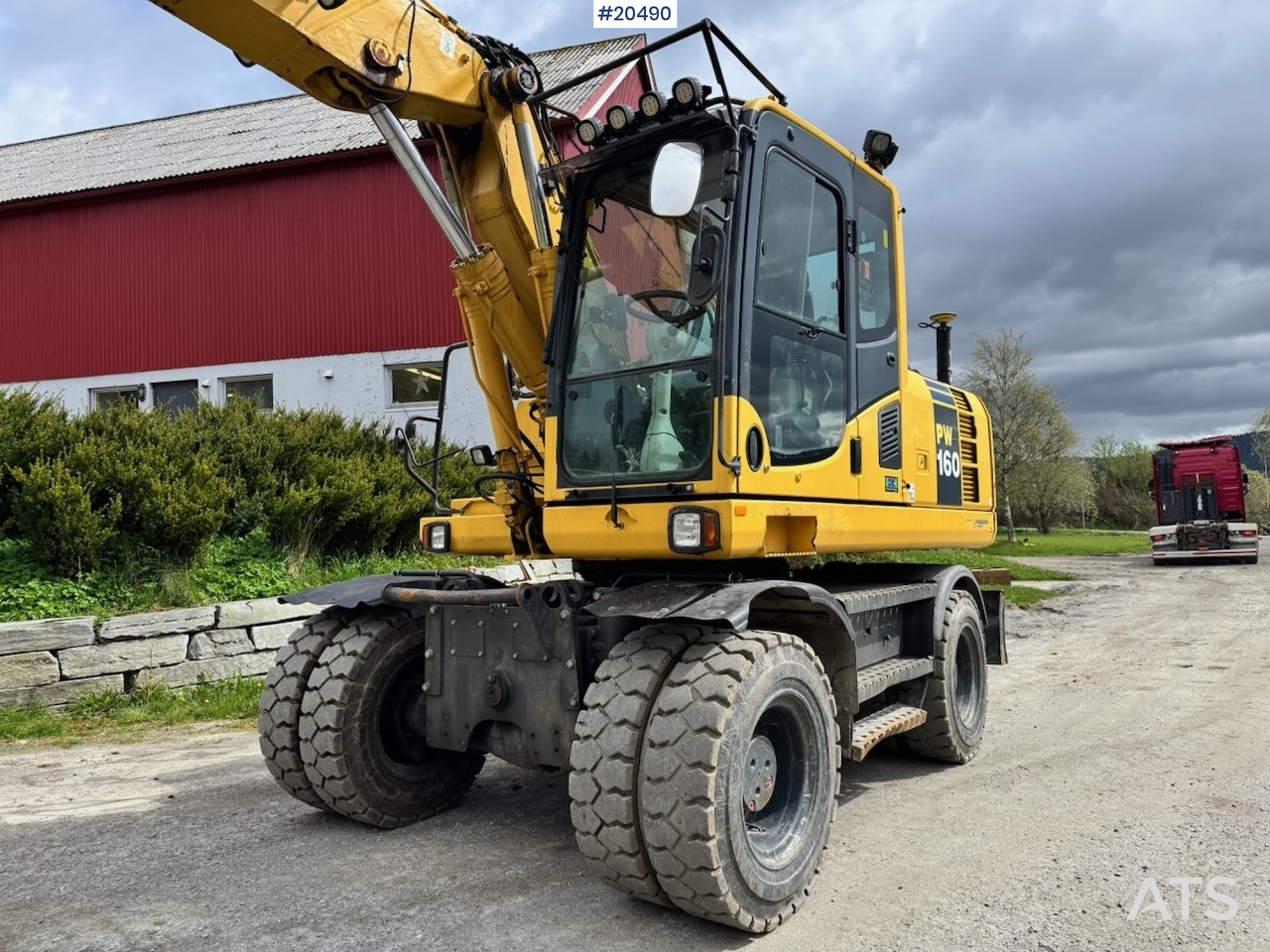휠 로더 Komatsu PW160-8 : 사진 11
