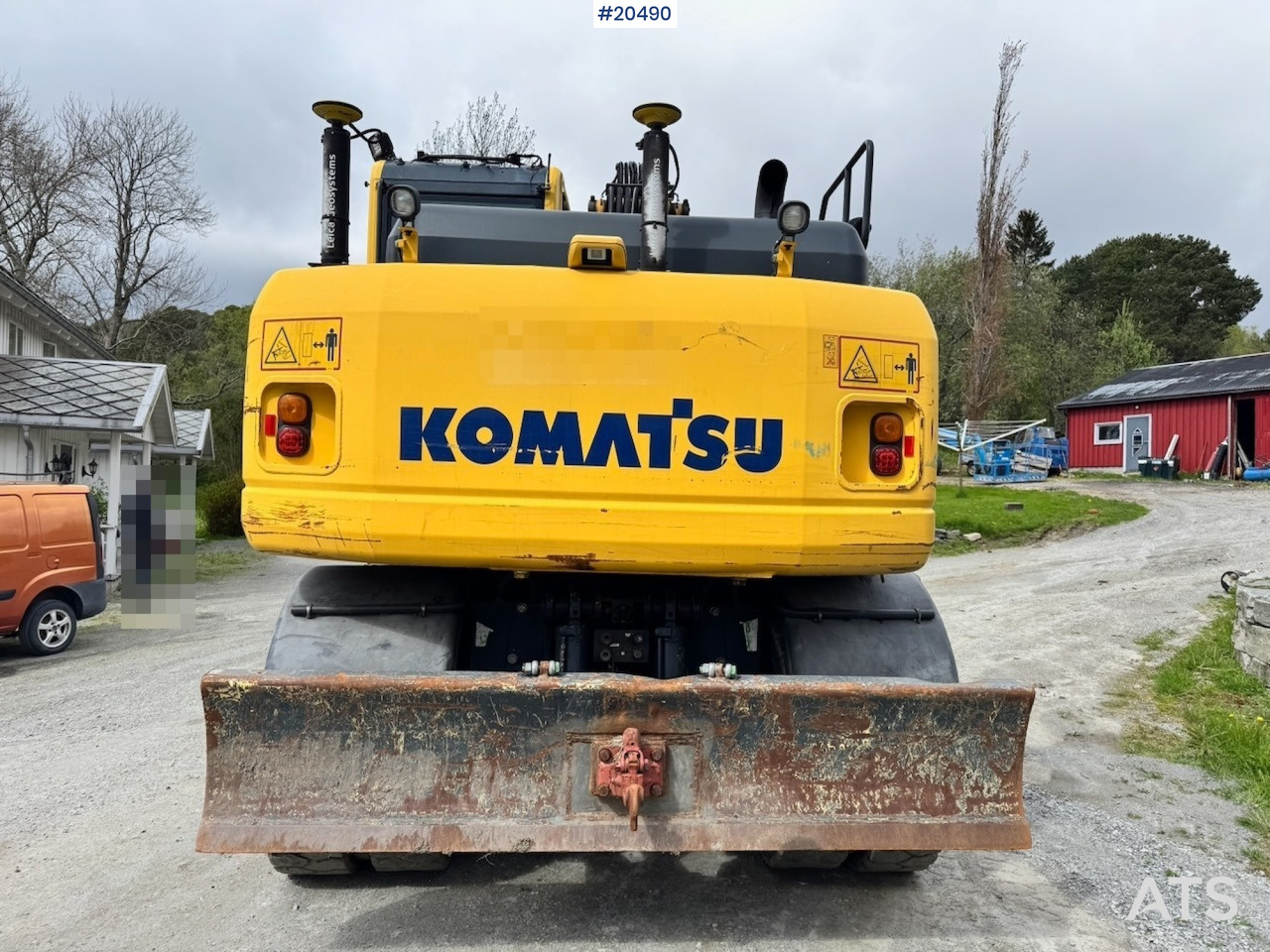 Komatsu PW160-8 - 휠 로더 : 사진 5 Komatsu PW160-8 - 휠 로더 : 사진 5