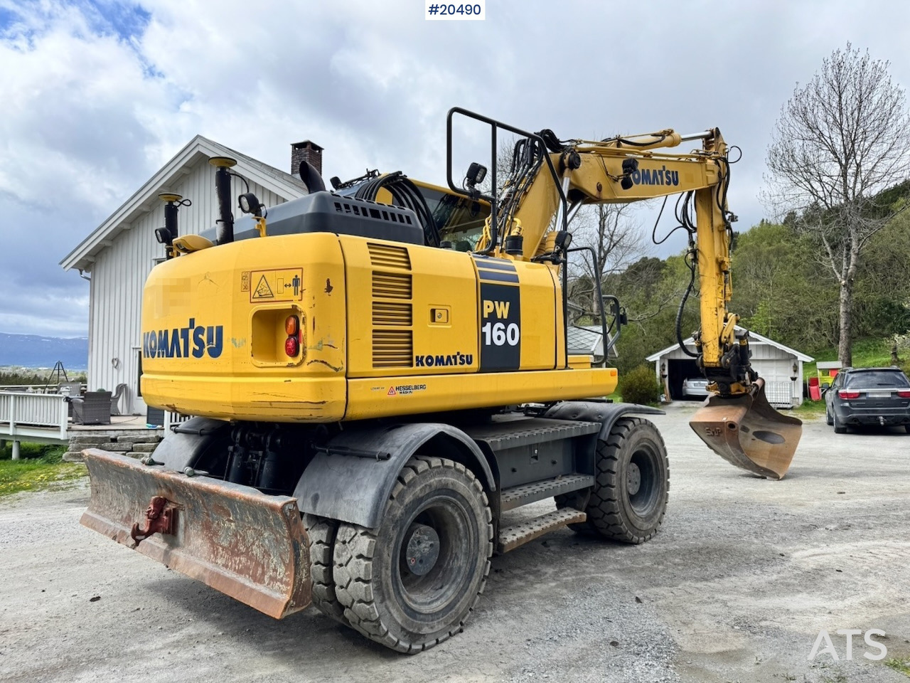 휠 로더 Komatsu PW160-8 : 사진 6