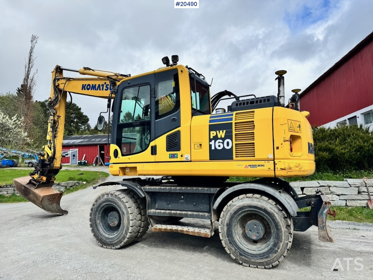 Komatsu PW160-8 - 휠 로더 : 사진 3 Komatsu PW160-8 - 휠 로더 : 사진 3