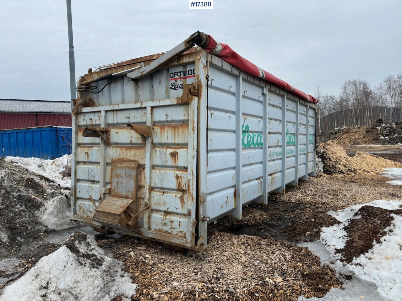 Krokcontainer m/ hydraulisk rullepresenning - 롤오프 컨테이너 : 사진 1 Krokcontainer m/ hydraulisk rullepresenning - 롤오프 컨테이너 : 사진 1