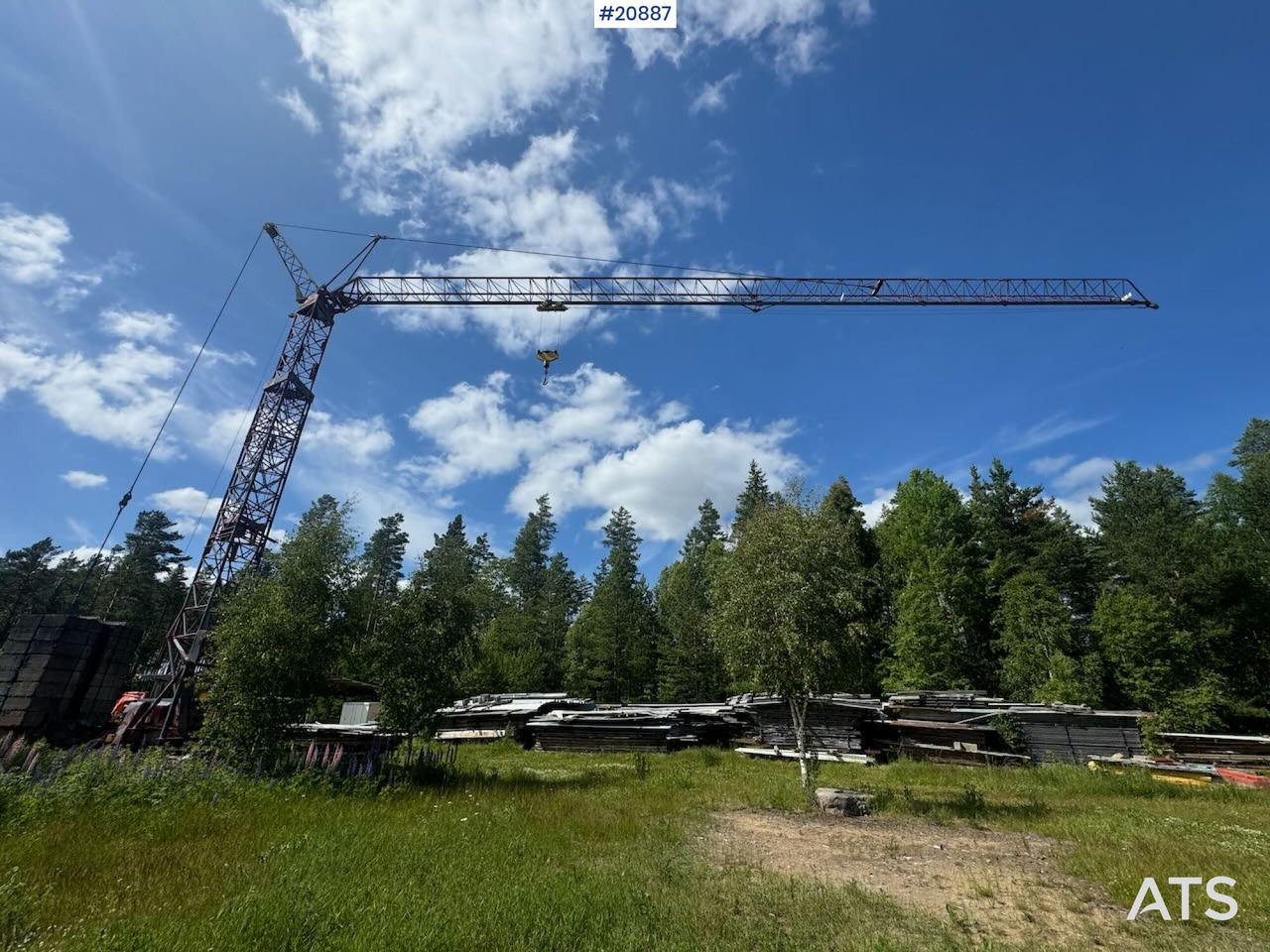 Krøll K35E Tårnkran - 타워 크레인 : 사진 5 Krøll K35E Tårnkran - 타워 크레인 : 사진 5