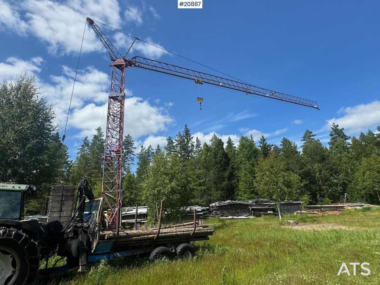 Krøll K35E Tårnkran - 타워 크레인 : 사진 3 Krøll K35E Tårnkran - 타워 크레인 : 사진 3