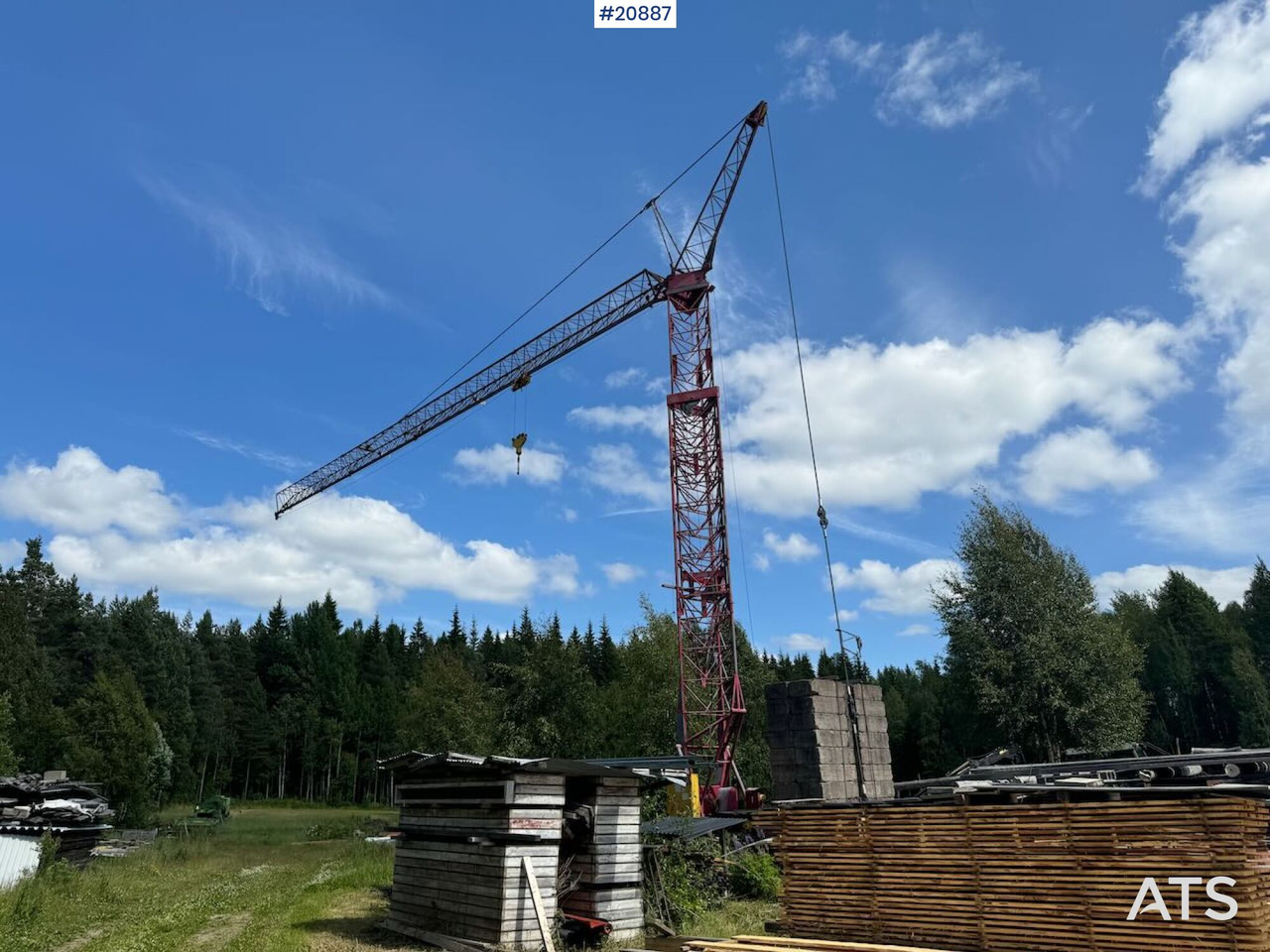 Krøll K35E Tårnkran - 타워 크레인 : 사진 1 Krøll K35E Tårnkran - 타워 크레인 : 사진 1