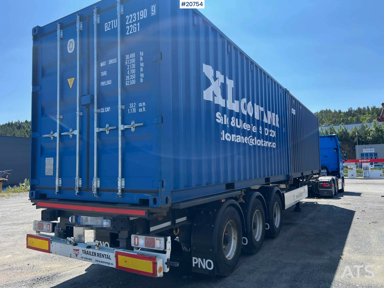 Krone containerhenger - 컨테이너 운반 장치/ 스와프 보디 세미 트레일러 : 사진 3 Krone containerhenger - 컨테이너 운반 장치/ 스와프 보디 세미 트레일러 : 사진 3