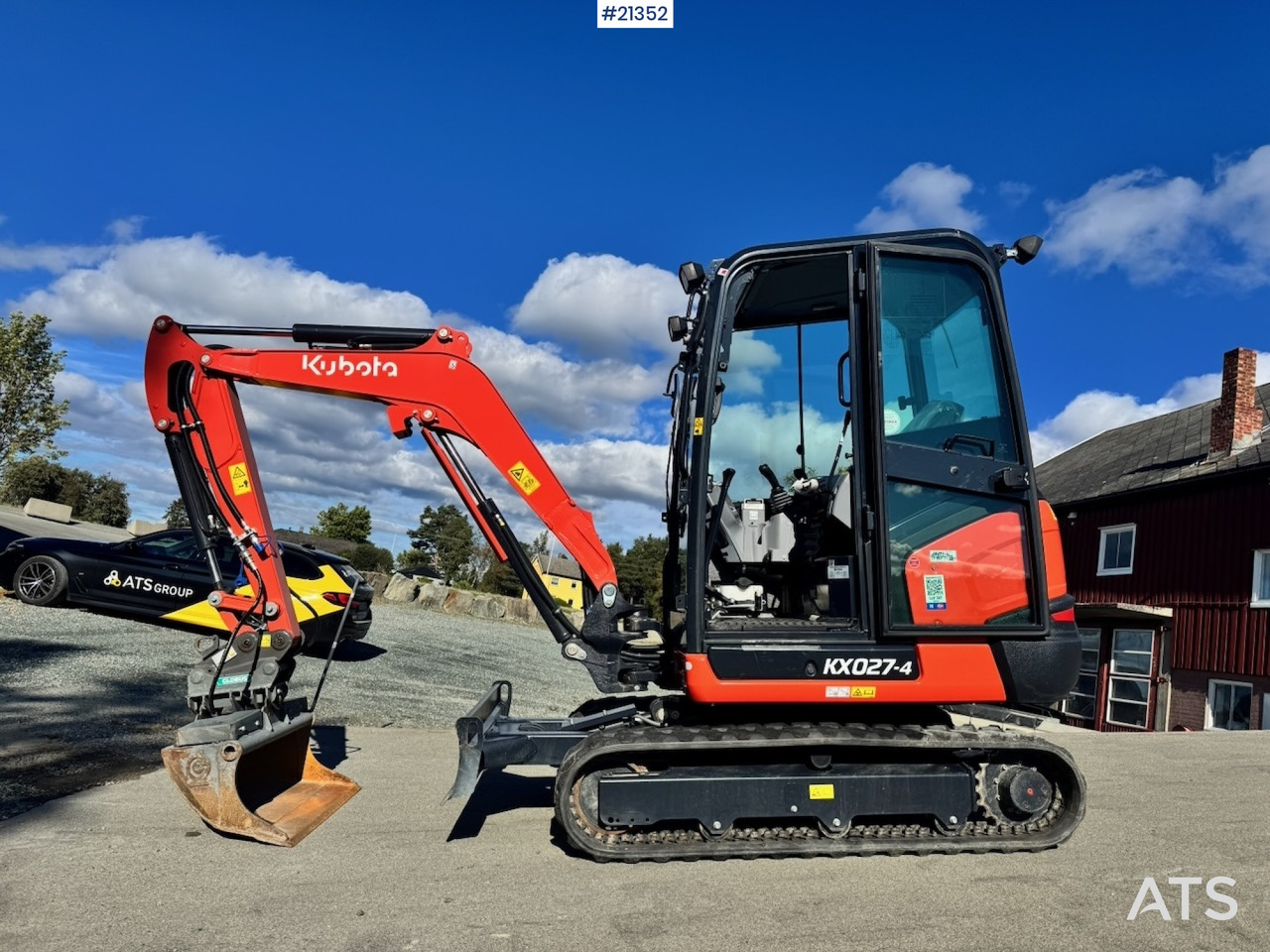 Kubota KX027-4 - 미니 굴삭기 : 사진 1 Kubota KX027-4 - 미니 굴삭기 : 사진 1