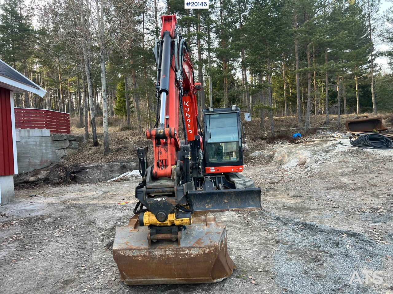 Kubota KX080-4 - 굴착기 : 사진 5 Kubota KX080-4 - 굴착기 : 사진 5