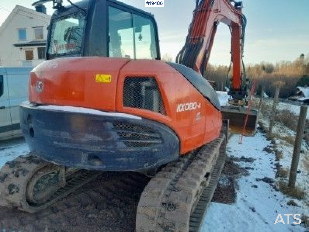 Kubota KX080-4 - 굴착기 : 사진 5 Kubota KX080-4 - 굴착기 : 사진 5