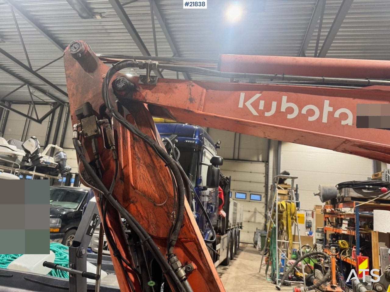 미니 굴삭기 Kubota KX101-3 Minigraver m/ Skuffe og Klype. : 사진 14 미니 굴삭기 Kubota KX101-3 Minigraver m/ Skuffe og Klype. : 사진 14