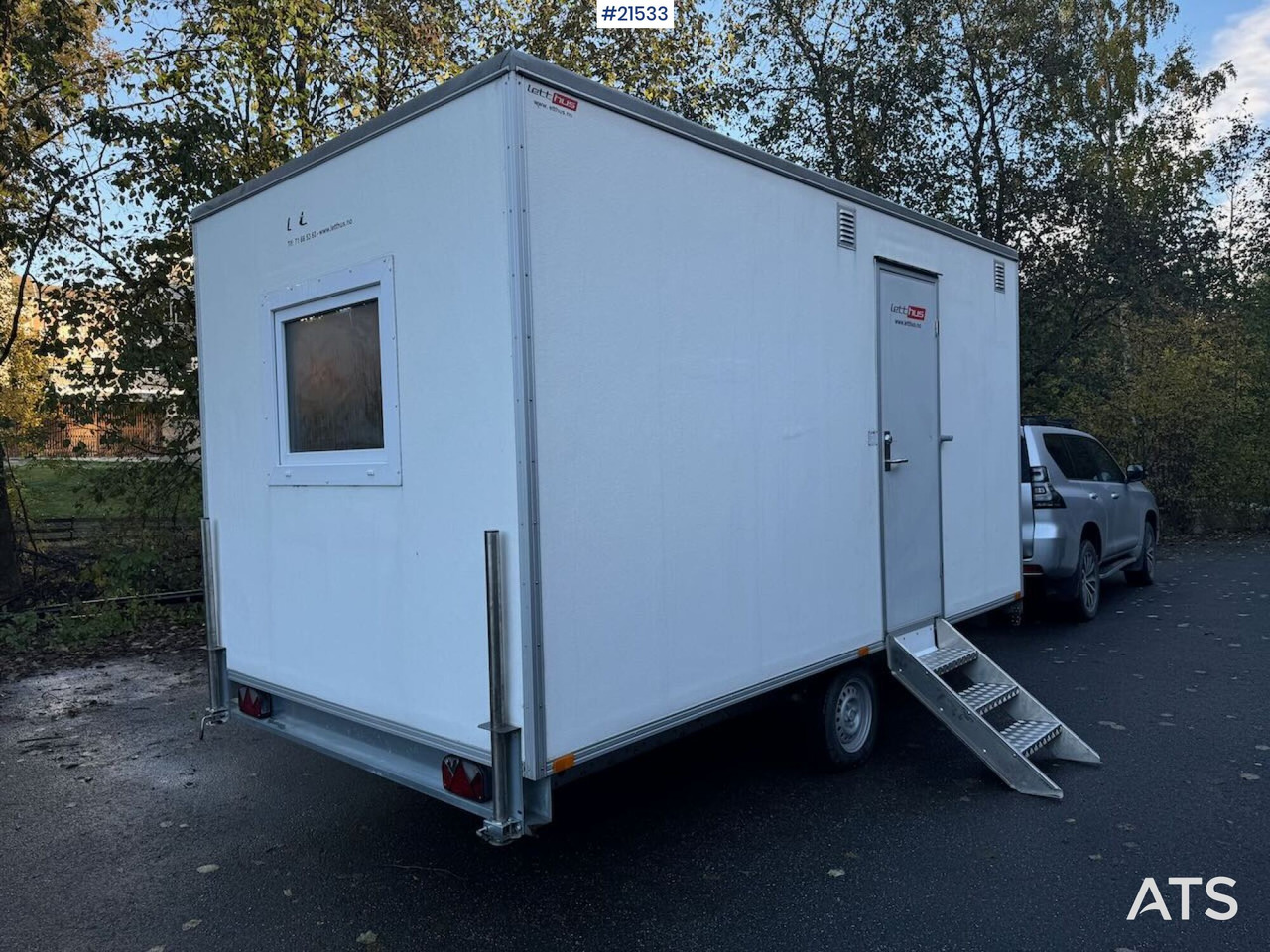 Letthus brakke - 건설 컨테이너, 트레일러 : 사진 3 Letthus brakke - 건설 컨테이너, 트레일러 : 사진 3