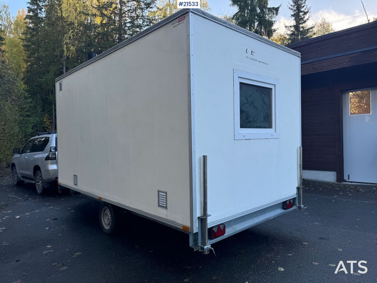 Letthus brakke - 건설 컨테이너, 트레일러 : 사진 5 Letthus brakke - 건설 컨테이너, 트레일러 : 사진 5