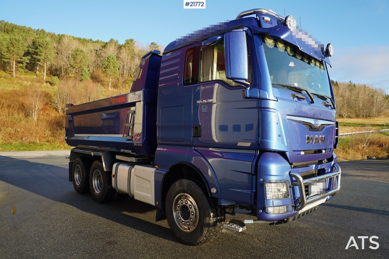 MAN 2018 Man TGX 26.580 6x4 tippbil med stålfjæring - 덤프트럭 : 사진 3 MAN 2018 Man TGX 26.580 6x4 tippbil med stålfjæring - 덤프트럭 : 사진 3