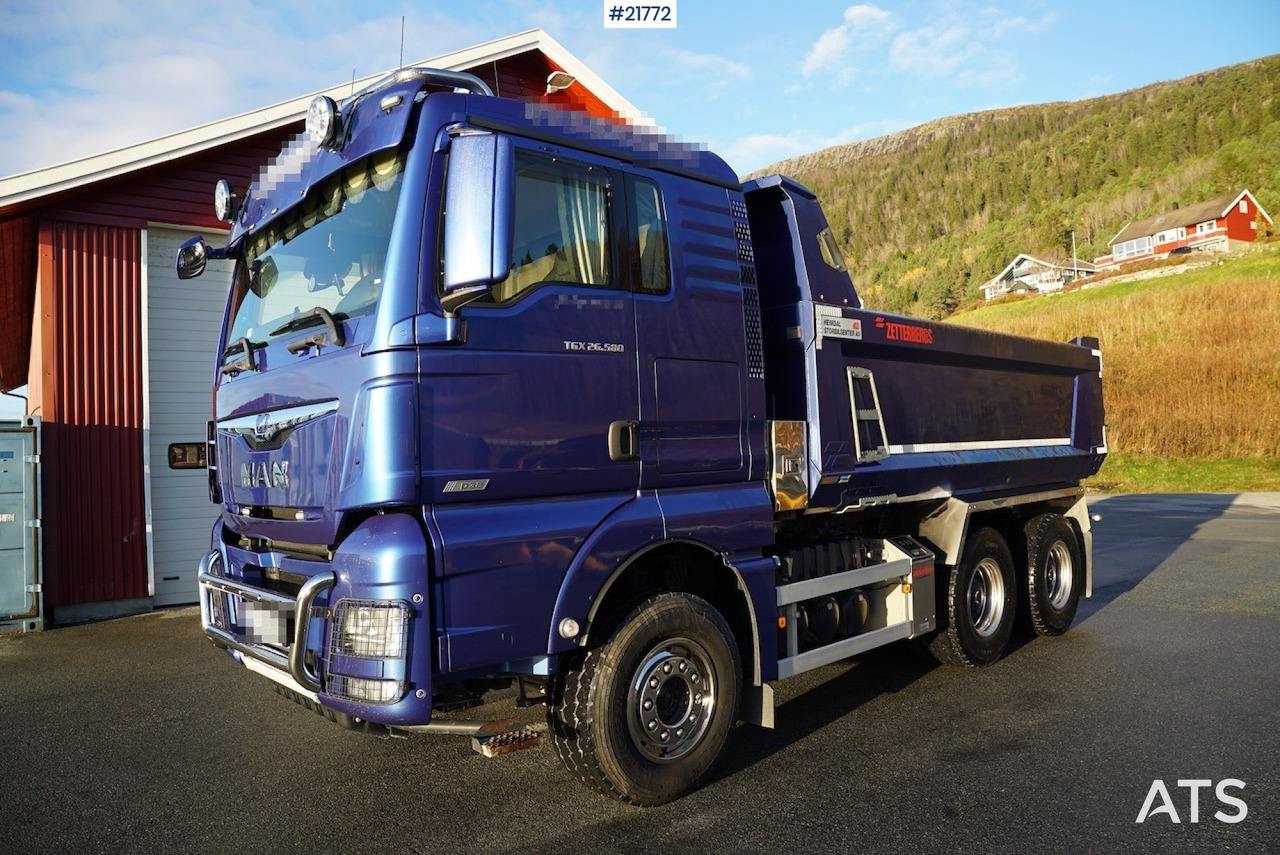 MAN 2018 Man TGX 26.580 6x4 tippbil med stålfjæring - 덤프트럭 : 사진 1 MAN 2018 Man TGX 26.580 6x4 tippbil med stålfjæring - 덤프트럭 : 사진 1