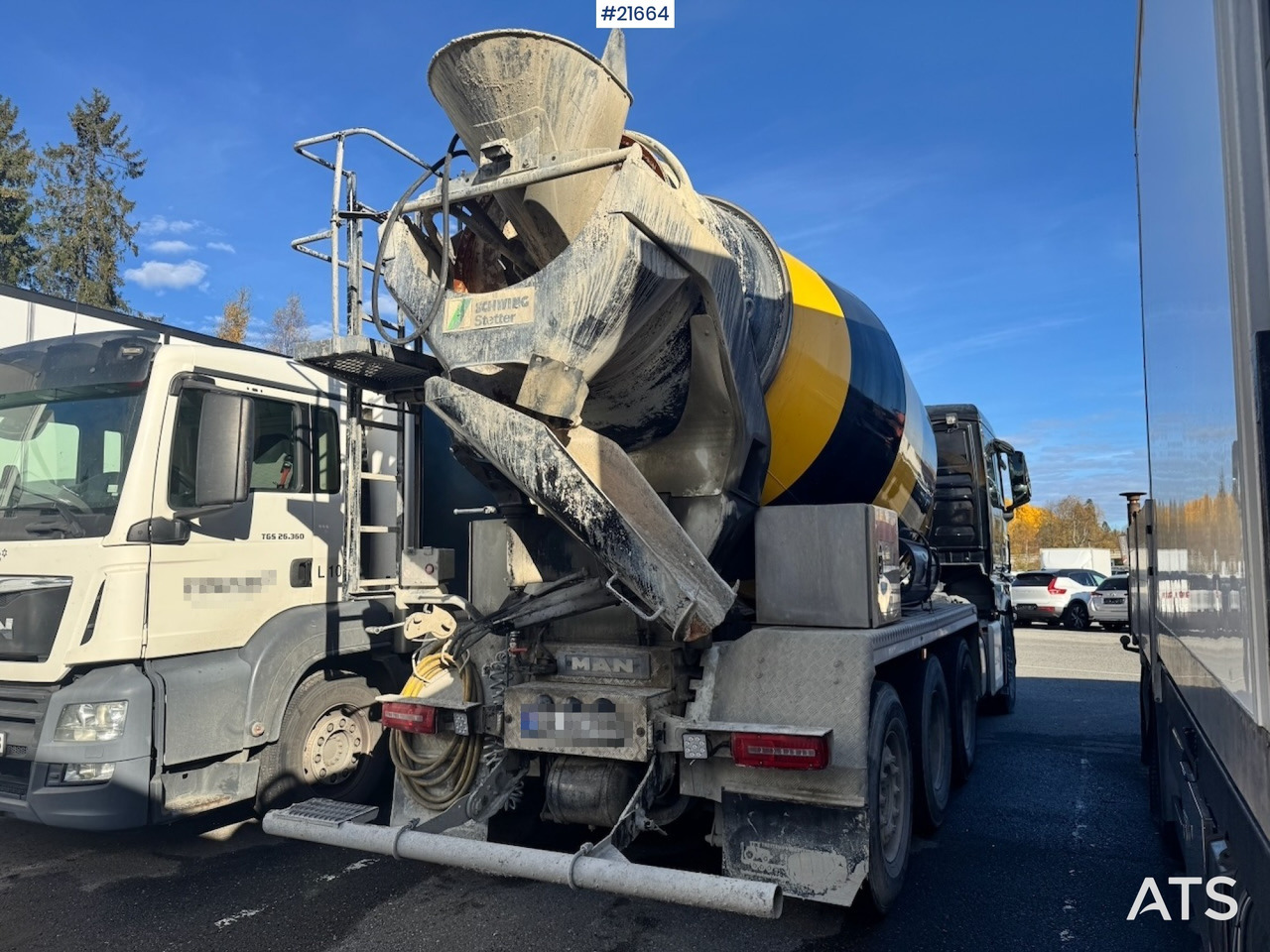 MAN MAN TGX Betongbil - 콘크리트 믹서 트럭 : 사진 4 MAN MAN TGX Betongbil - 콘크리트 믹서 트럭 : 사진 4