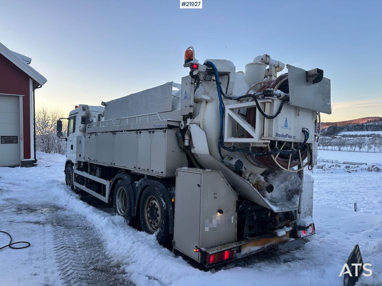 MAN TGA 26.430 6x2 sug-/spylebil m/ Maskoflex påbygg. SE VIDEO. - 진공 흡입 트럭 : 사진 4 MAN TGA 26.430 6x2 sug-/spylebil m/ Maskoflex påbygg. SE VIDEO. - 진공 흡입 트럭 : 사진 4