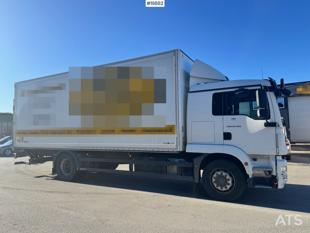 MAN TGM 18.290 - 박스 트럭 : 사진 5 MAN TGM 18.290 - 박스 트럭 : 사진 5