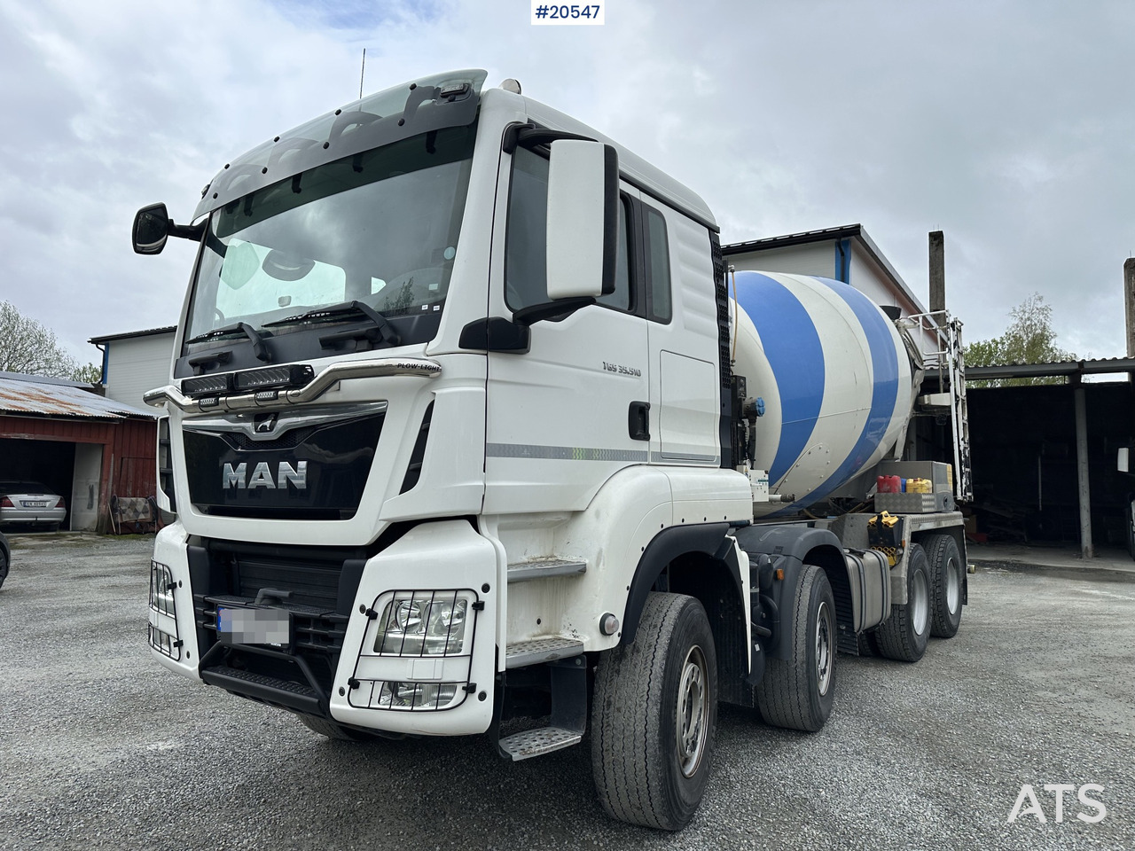 MAN TGS 35.510 8x4 betongbil med 9 meter hydr. renne (gullavtale) - 콘크리트 믹서 트럭 : 사진 2 MAN TGS 35.510 8x4 betongbil med 9 meter hydr. renne (gullavtale) - 콘크리트 믹서 트럭 : 사진 2