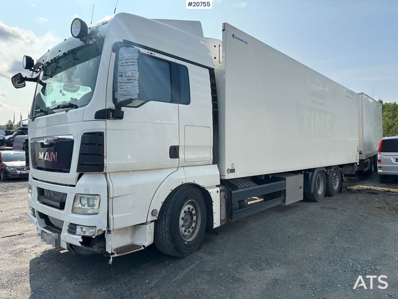 MAN TGX 26.480 - 박스 트럭 : 사진 2 MAN TGX 26.480 - 박스 트럭 : 사진 2