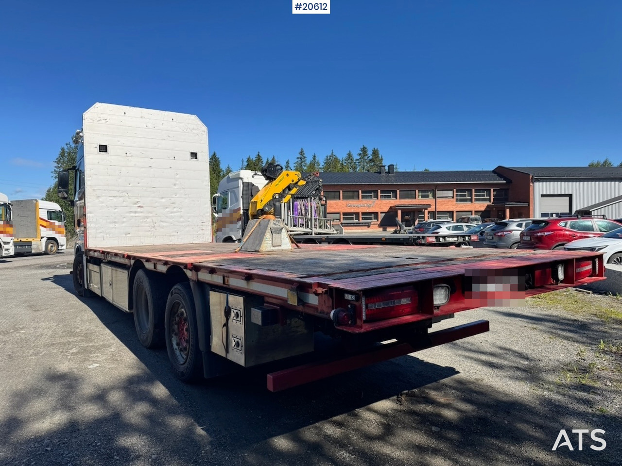 MAN TGX 580 - 드롭사이드/ 플랫베드 트럭 : 사진 4 MAN TGX 580 - 드롭사이드/ 플랫베드 트럭 : 사진 4