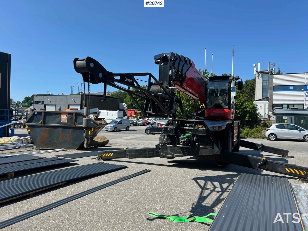 Manitou MRT 3570 - 텔레스코픽 핸들러 : 사진 4 Manitou MRT 3570 - 텔레스코픽 핸들러 : 사진 4