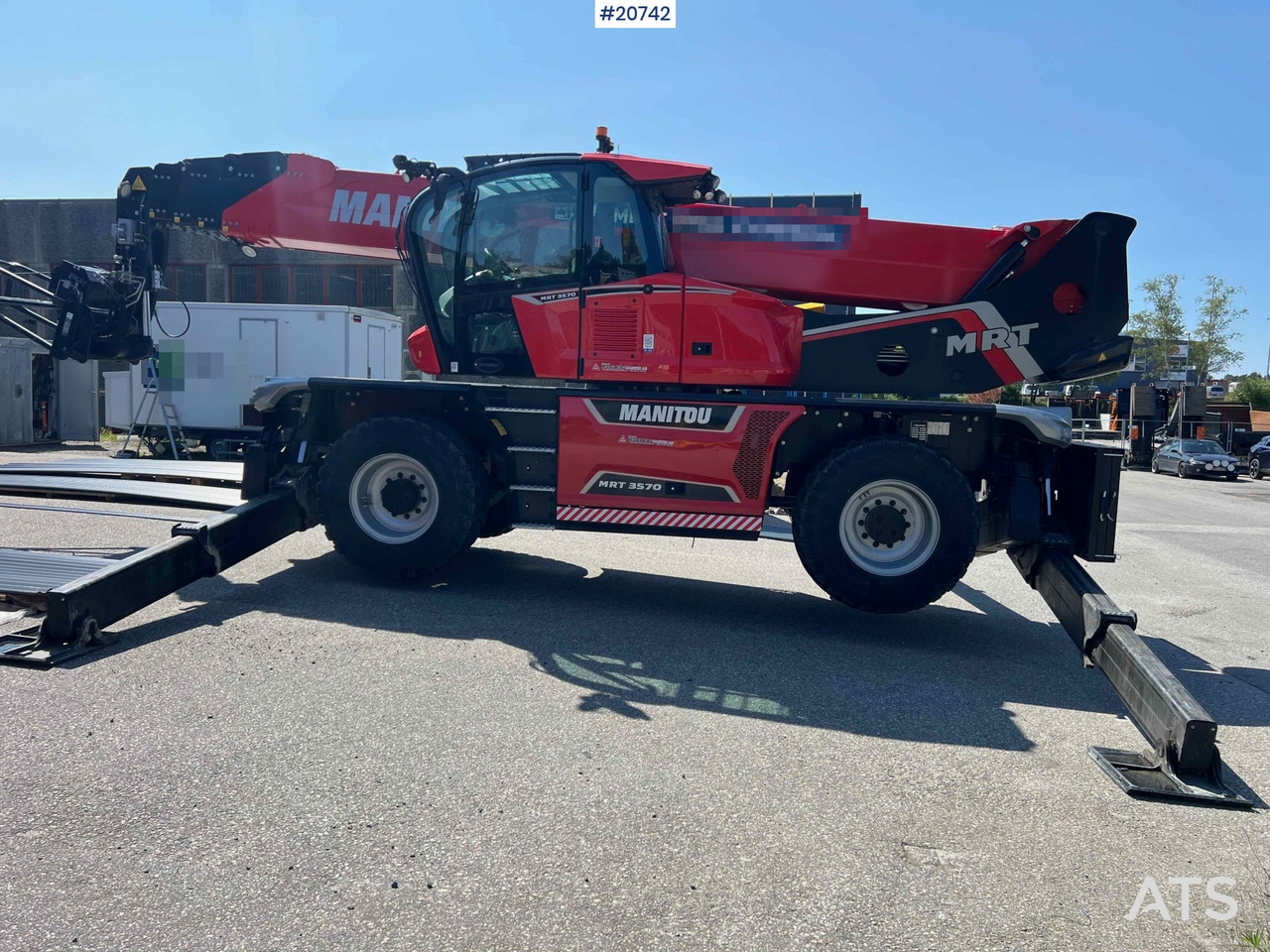 Manitou MRT 3570 - 텔레스코픽 핸들러 : 사진 2 Manitou MRT 3570 - 텔레스코픽 핸들러 : 사진 2