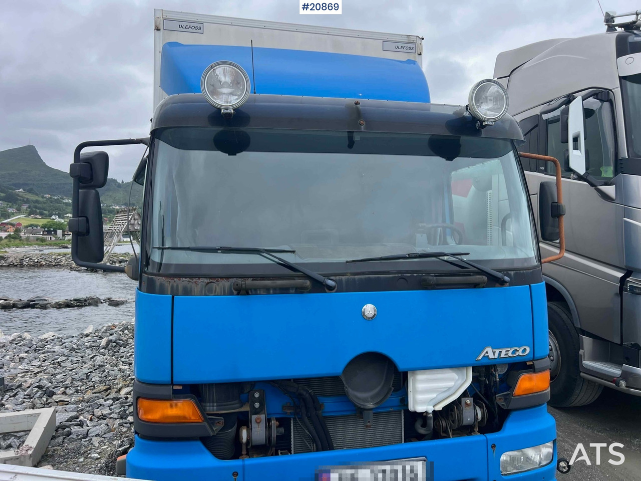 Mercedes 1523 4x2 skapbil m/ full sideåpning og lift Rep.objekt - 박스 트럭 : 사진 3 Mercedes 1523 4x2 skapbil m/ full sideåpning og lift Rep.objekt - 박스 트럭 : 사진 3