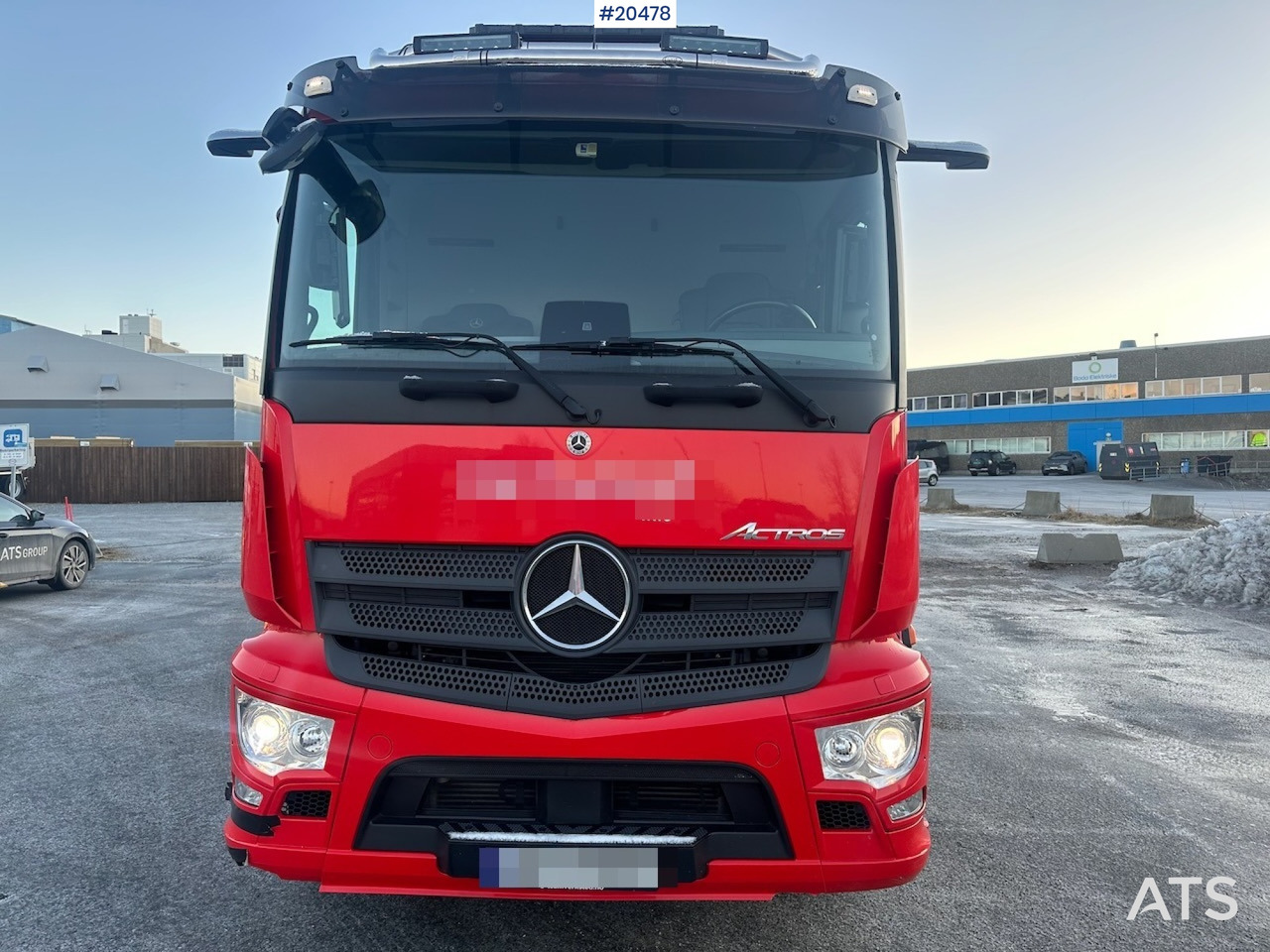 Mercedes 2021 - 쓰레기차 : 사진 3 Mercedes 2021 - 쓰레기차 : 사진 3