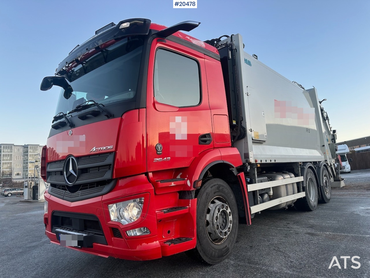 Mercedes 2021 - 쓰레기차 : 사진 1 Mercedes 2021 - 쓰레기차 : 사진 1