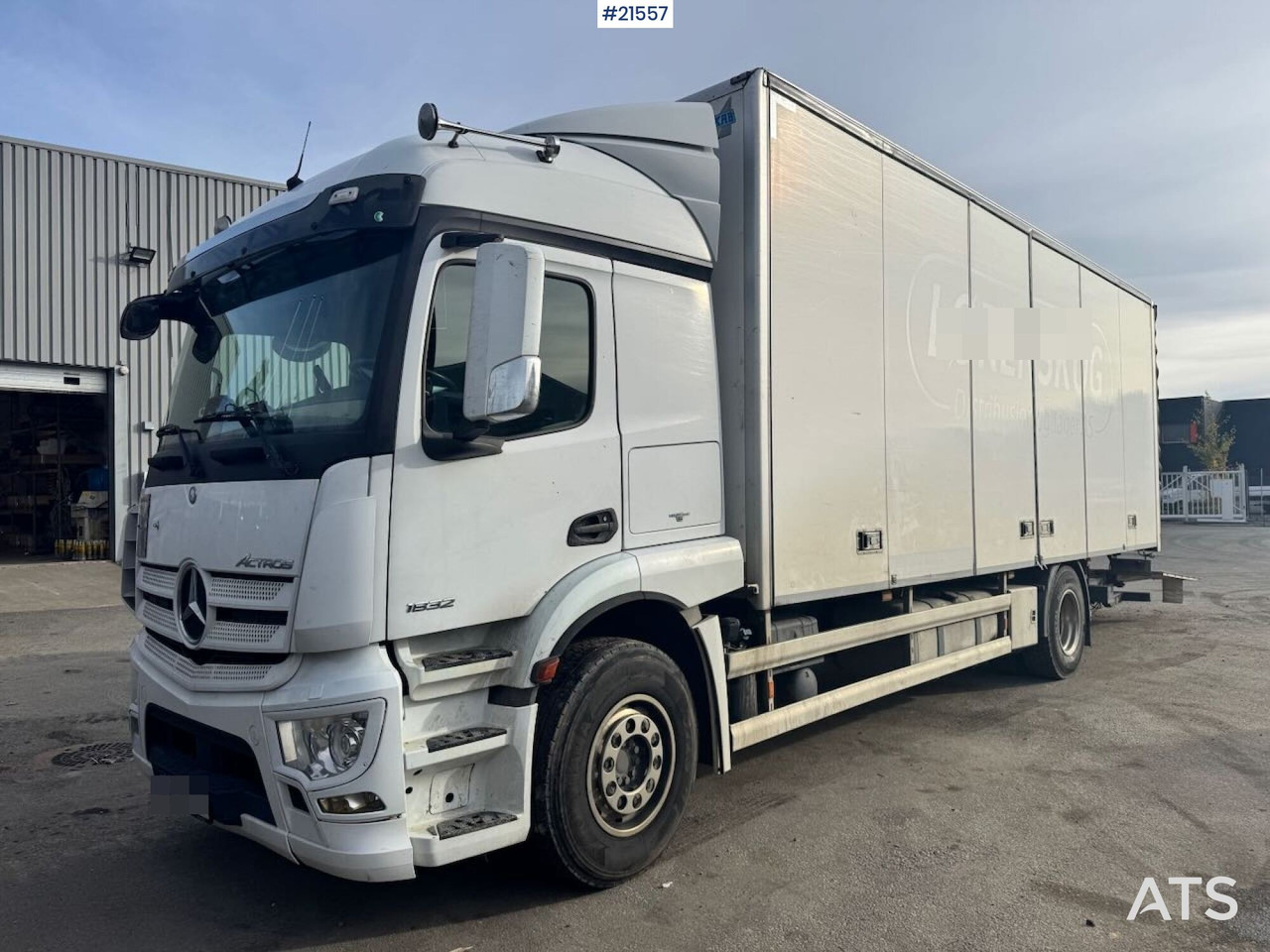 Mercedes Actros 1832 - 박스 트럭 : 사진 2 Mercedes Actros 1832 - 박스 트럭 : 사진 2